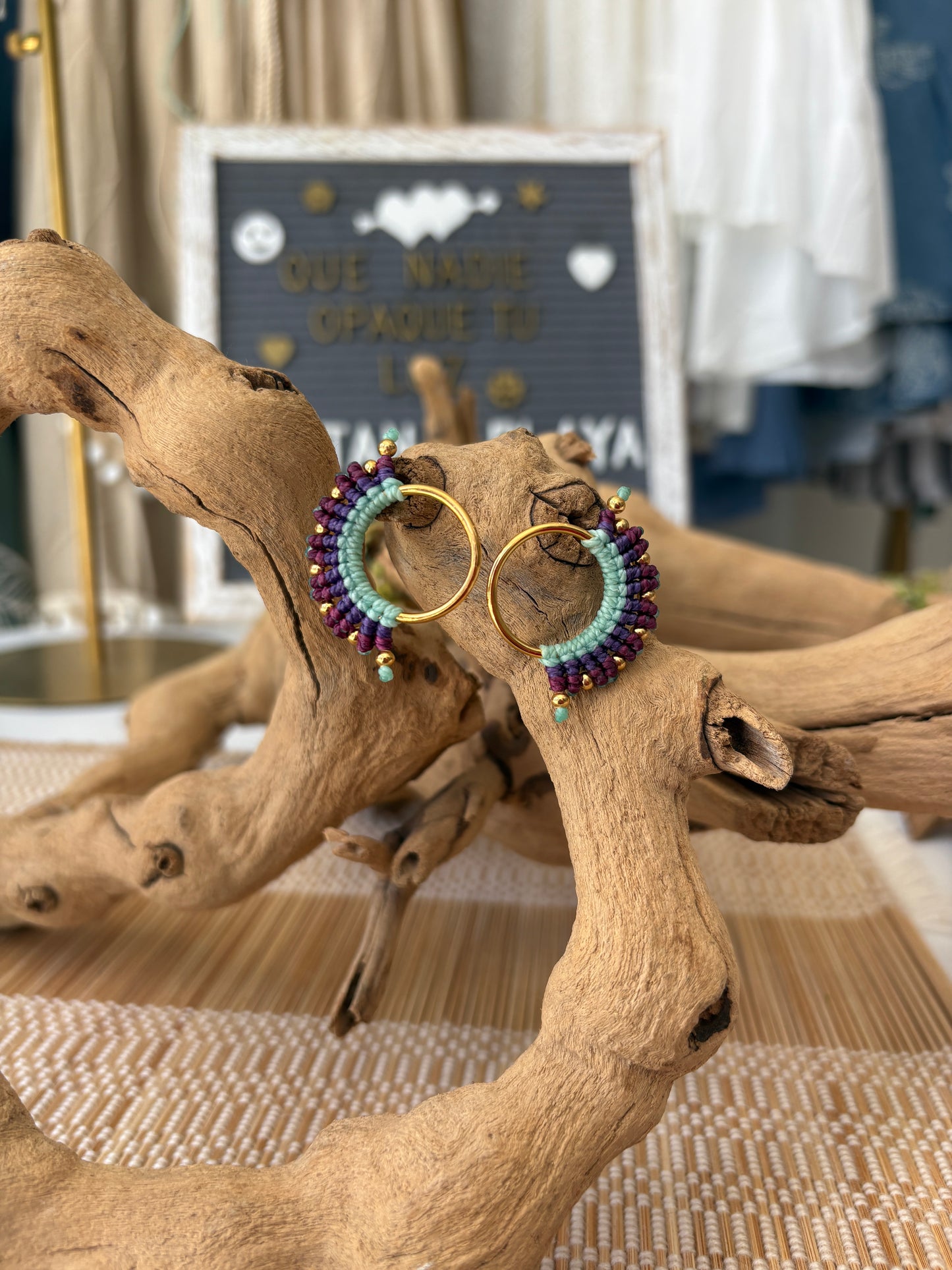 Topo Circular Earrings