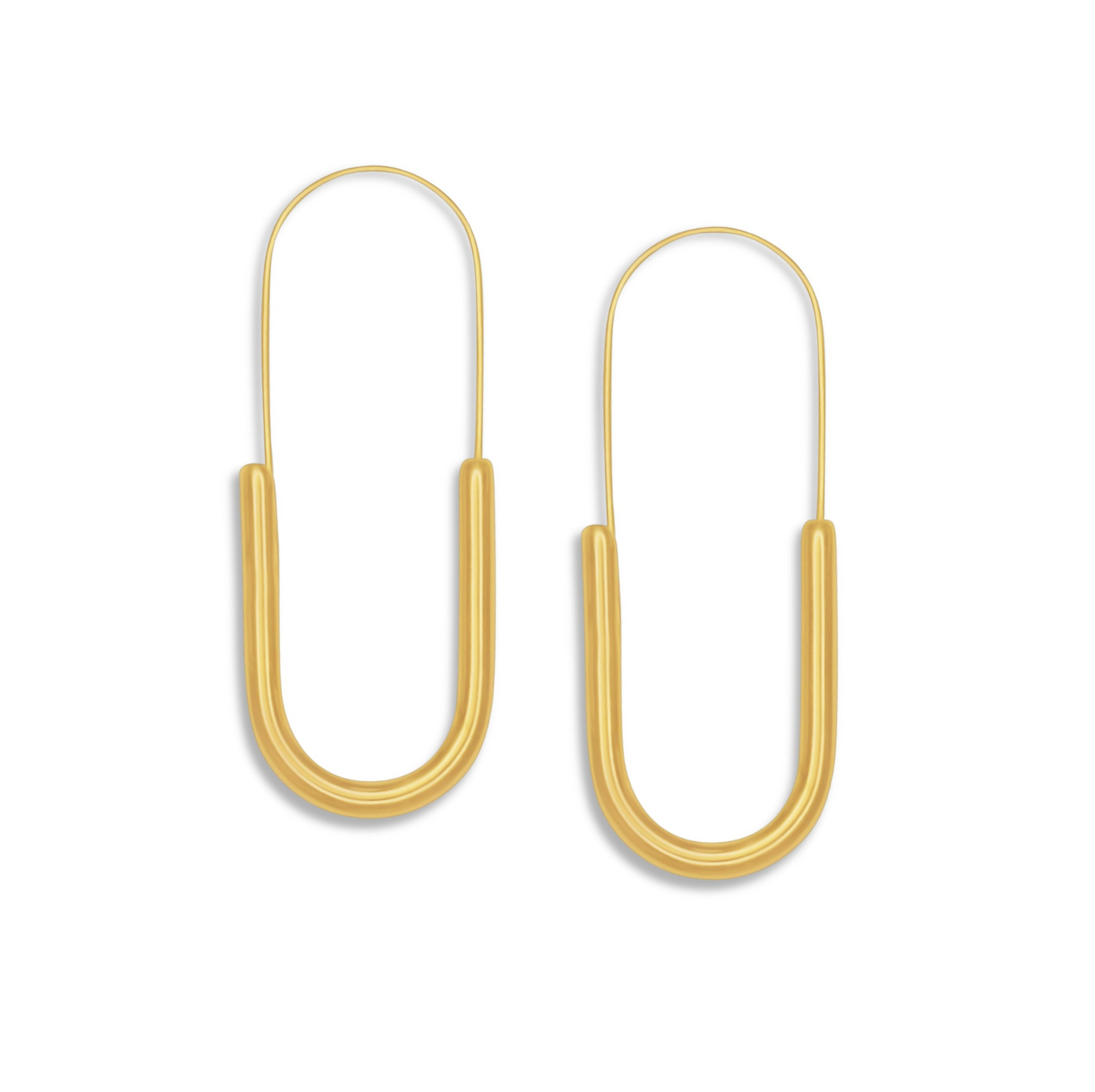 Paperclip Earrings