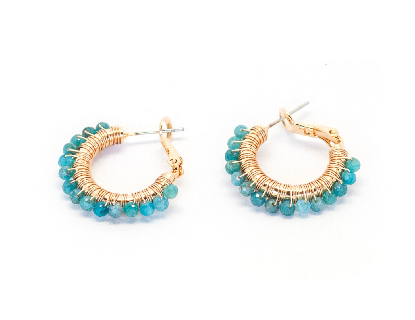 Pismo Mini Hoops - Salty Stones