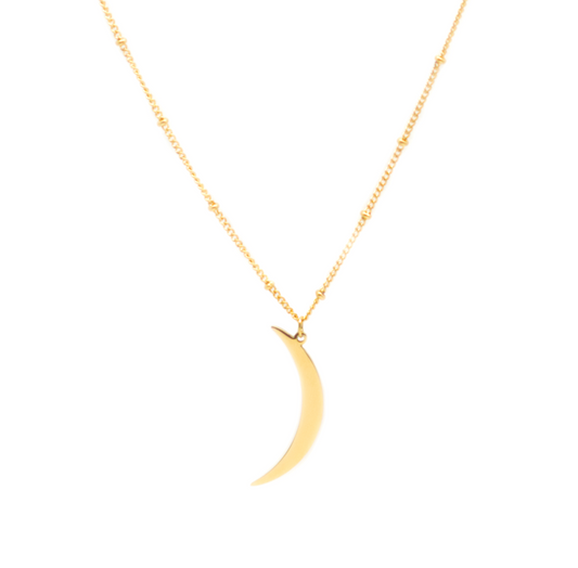 Crescent Moon - Salty Pendants
