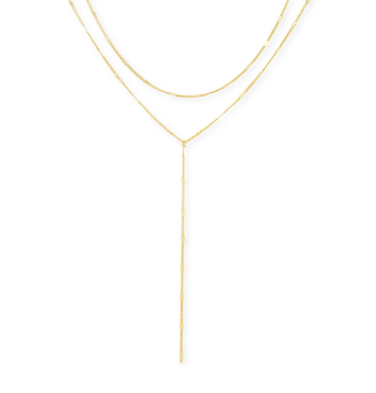 LAYERED Y NECKLACE