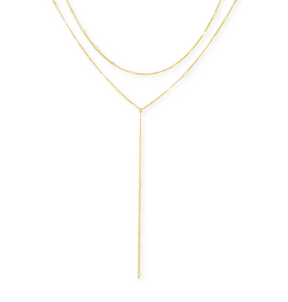 LAYERED Y NECKLACE