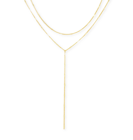 LAYERED Y NECKLACE